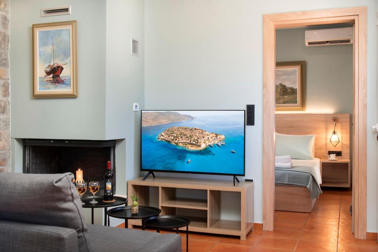 Casa Kaneli Luxury Villa Elounda Eksteriør bilde